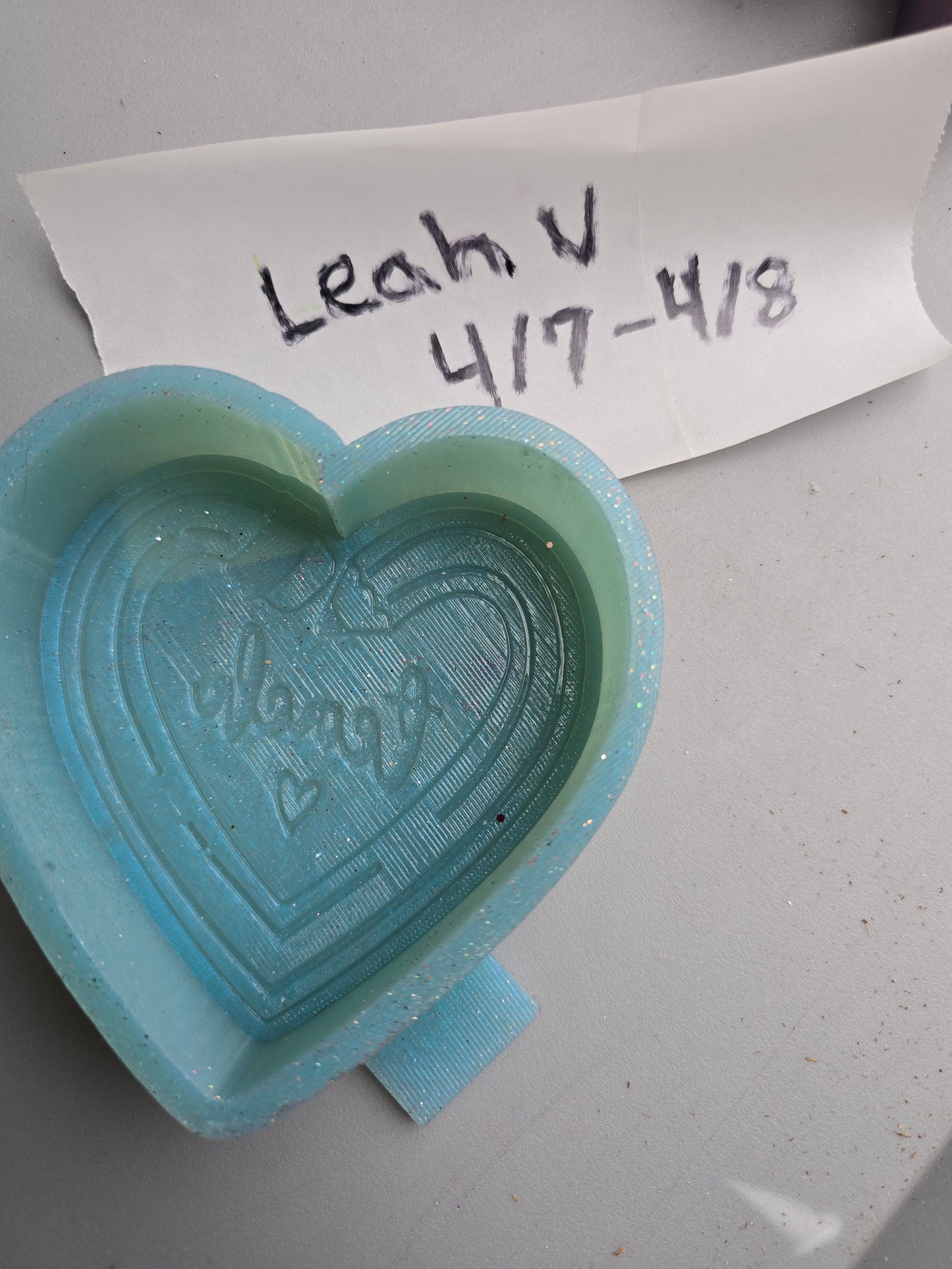 Destash-Teach Pencil Heart- Baysic