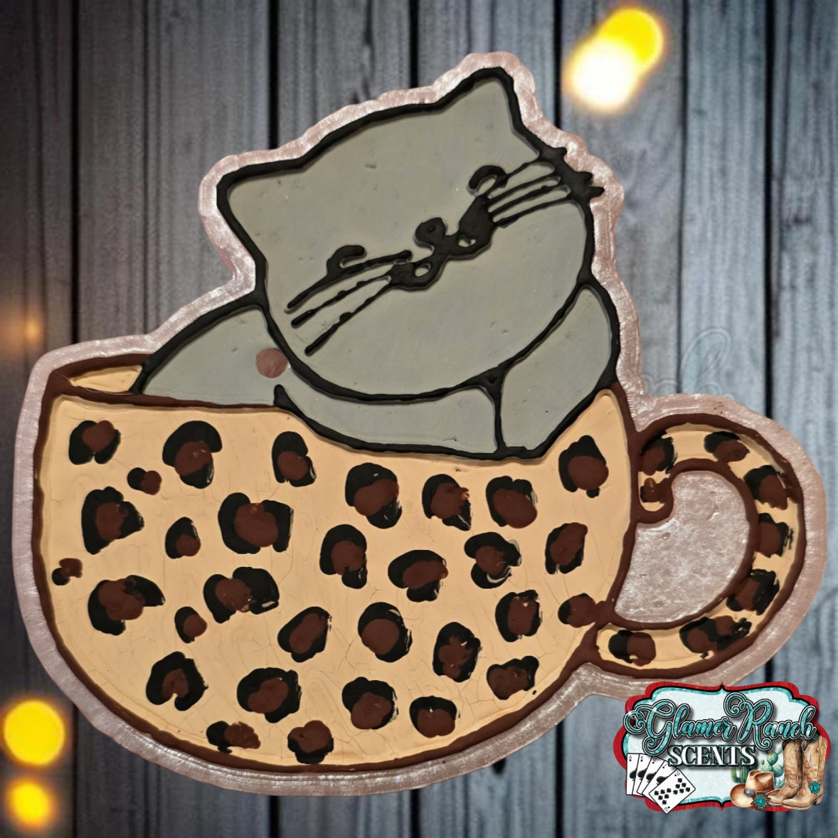 RTS- Cat in Mug- Clean Linen