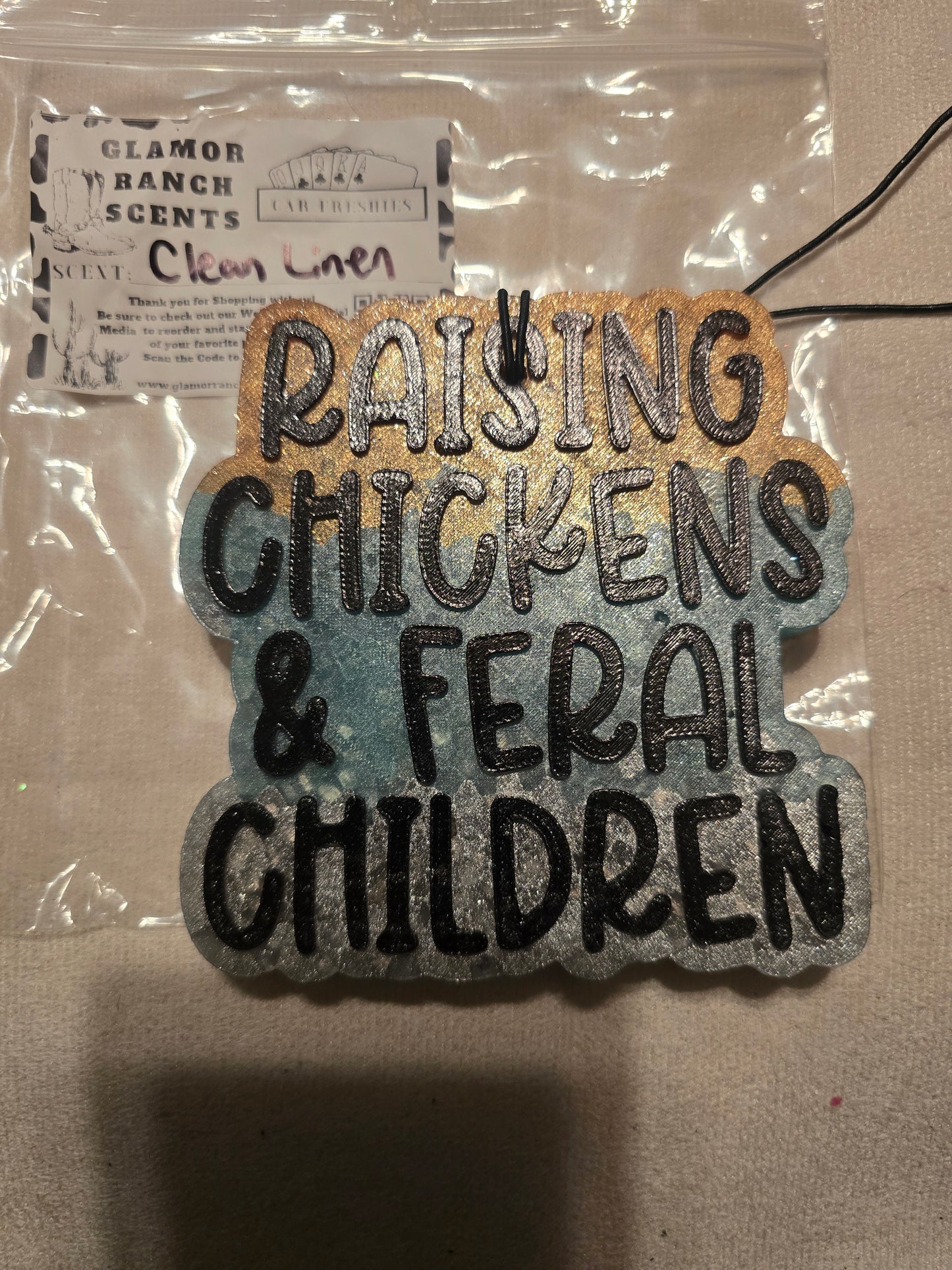RTS- Raising Chickens and Feral Children- Clean Linen
