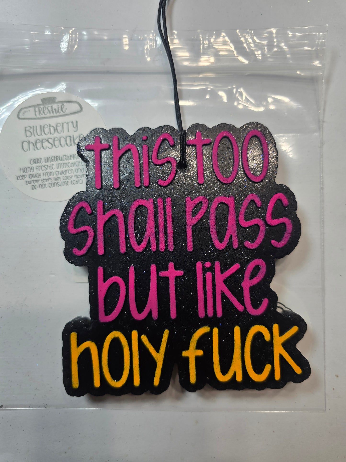 RTS- This Too Shall Pass- Blueberry Cheesecake