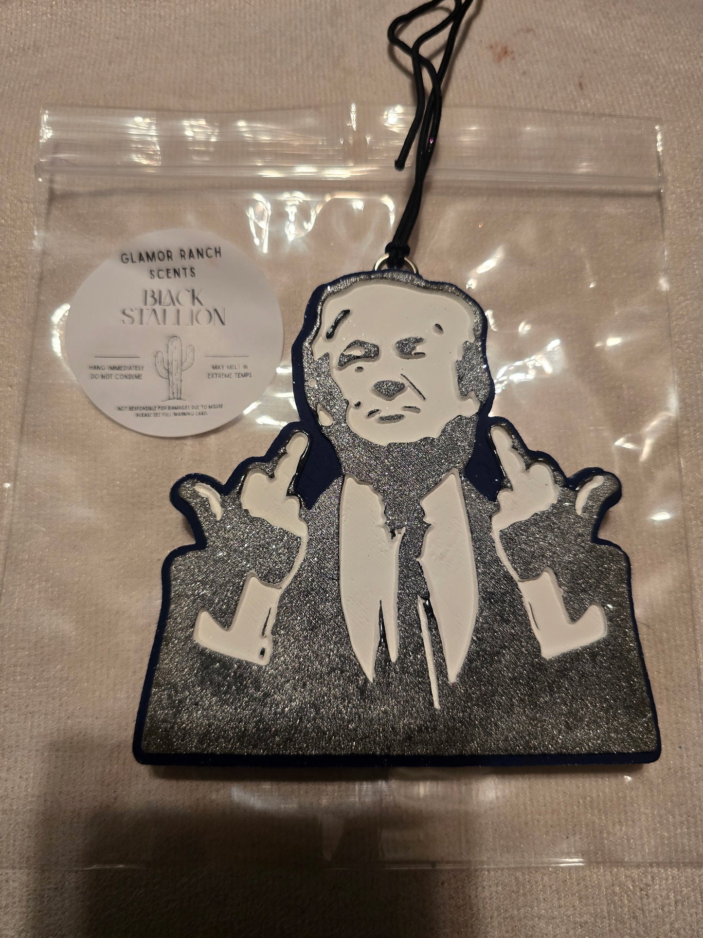 RTS- Trump Finger Wave- Black Stallion