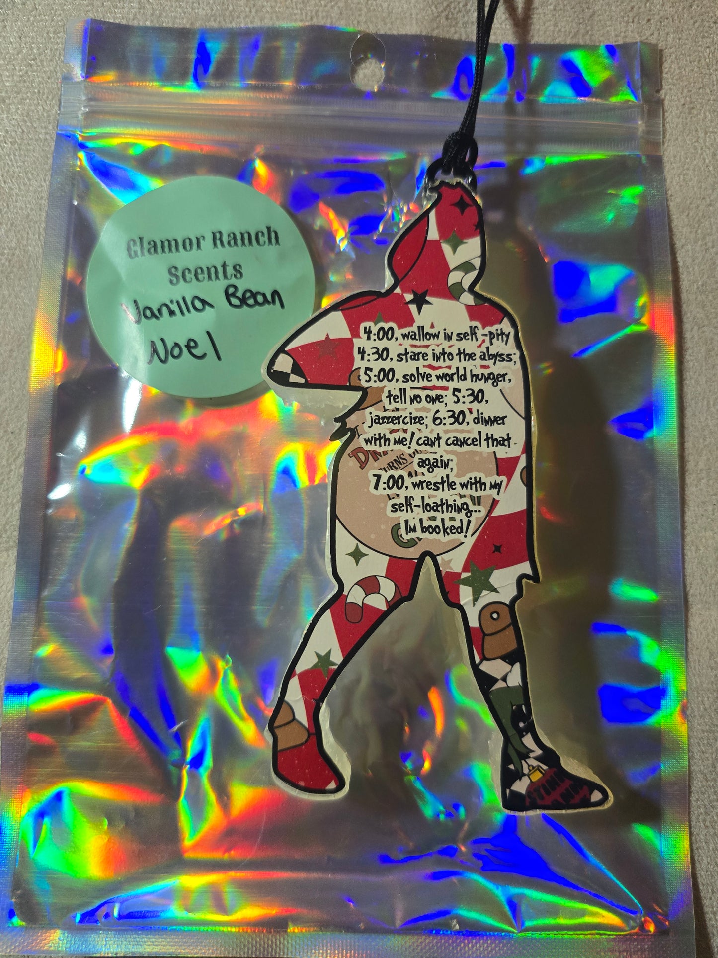 RTS- Grinch Quote- Vanilla Bean Noel