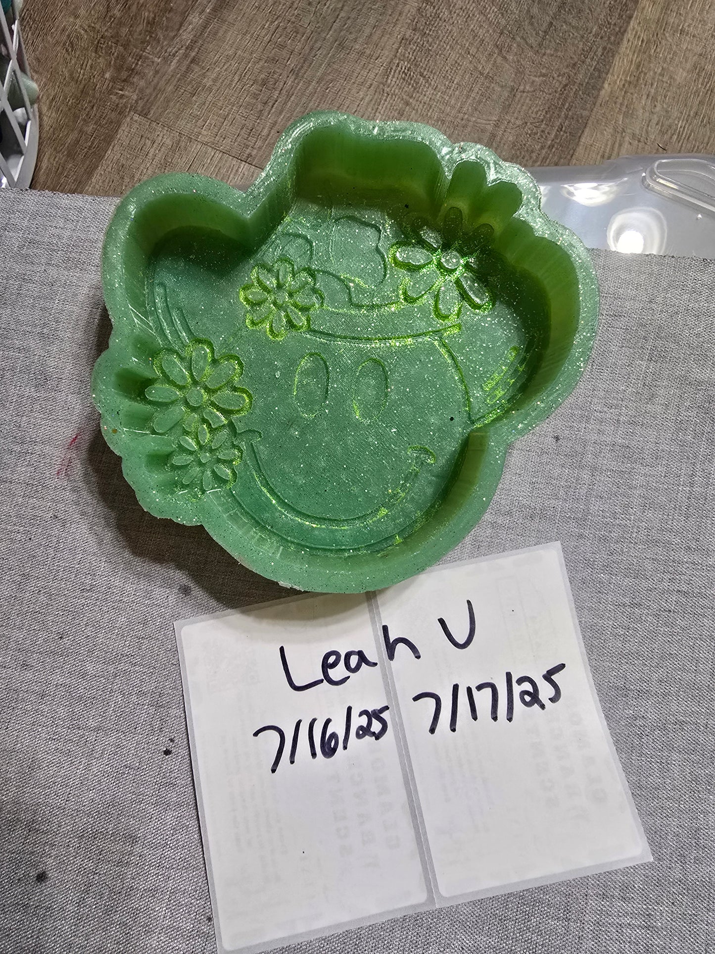 Destash- Cowboy Smiley with Flowers- GNG7
