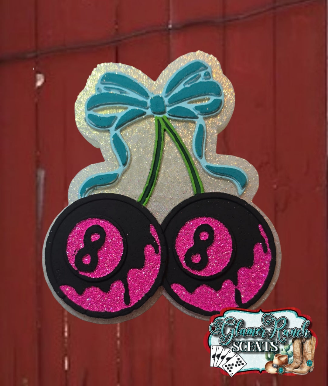 RTS- Dripping 8 Ball Cherries- Rain Dance