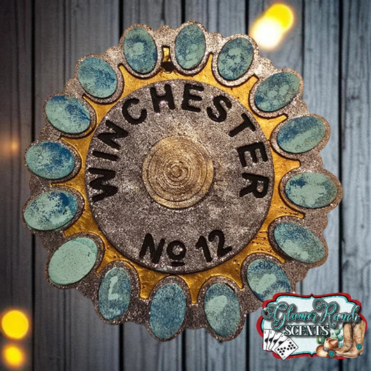 RTS- Turquoise Shotgun Shell- Clean Linen