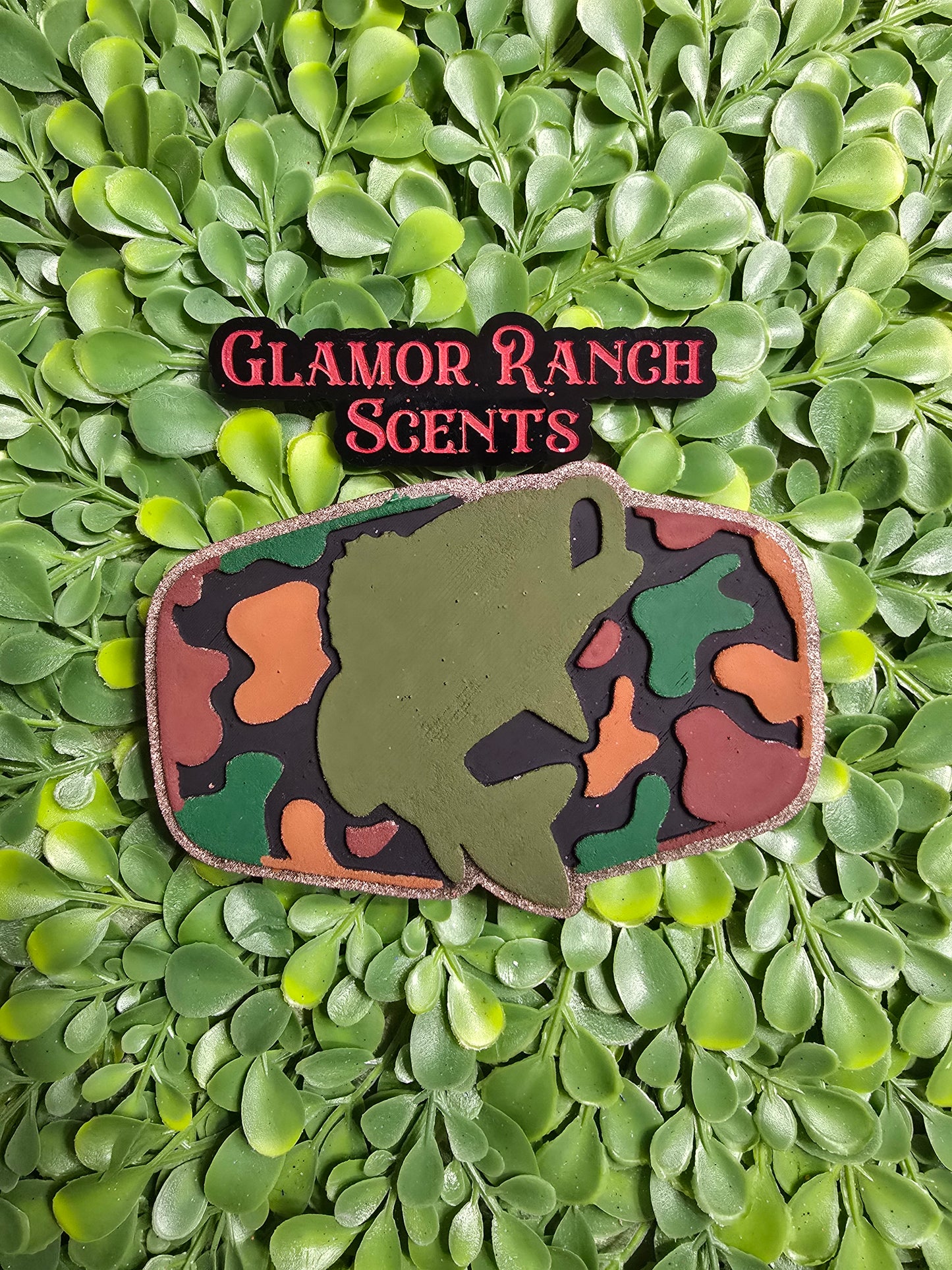 Fish Camo Patch freshie