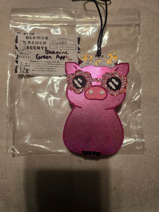 RTS- Sassy Pig- Jasmine and Green Apple
