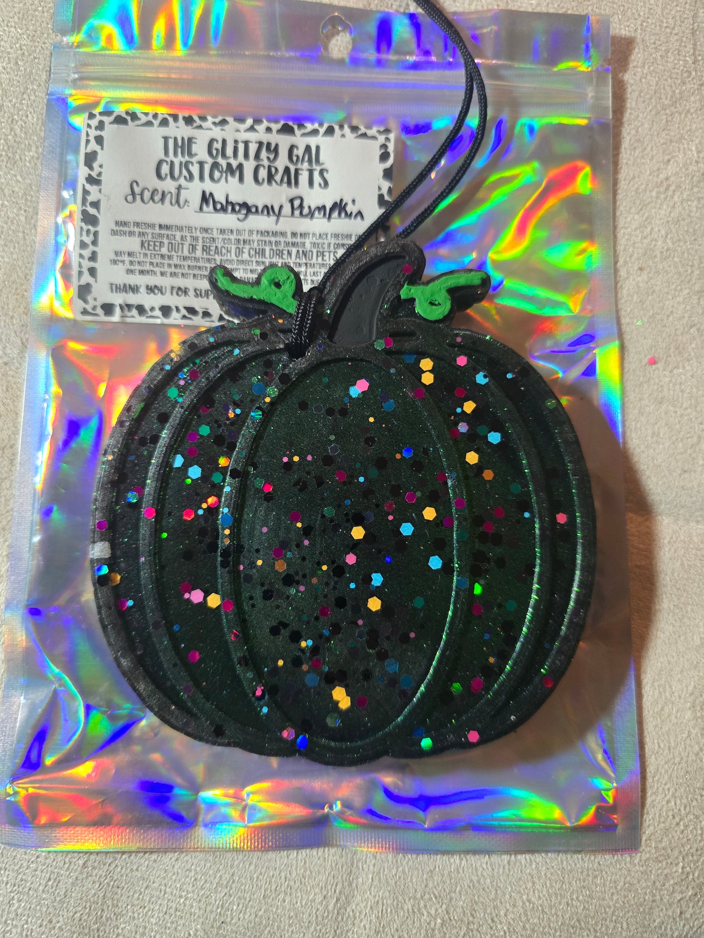 RTS- Spooky Pumpkin- Mahogany Pumpkin