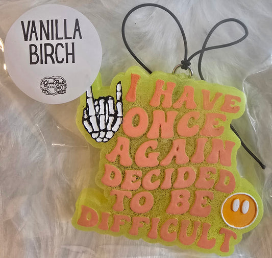 RTS- Decided to be Difficult- Vanilla Birch