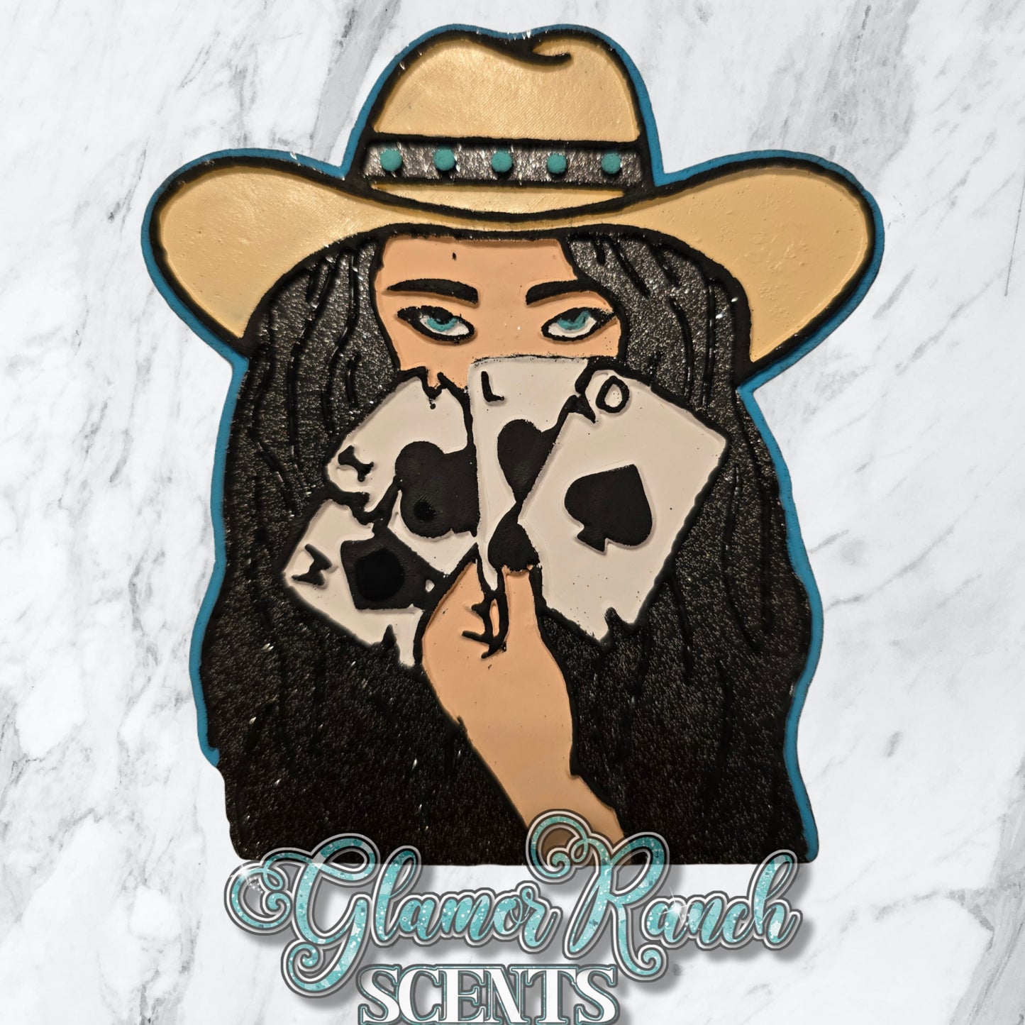 RTS- Wild Card Cowgirl- Black Ice