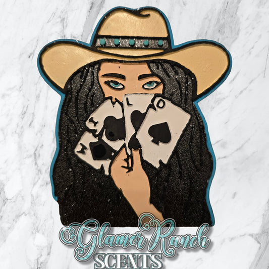RTS- Wild Card Cowgirl- Black Ice