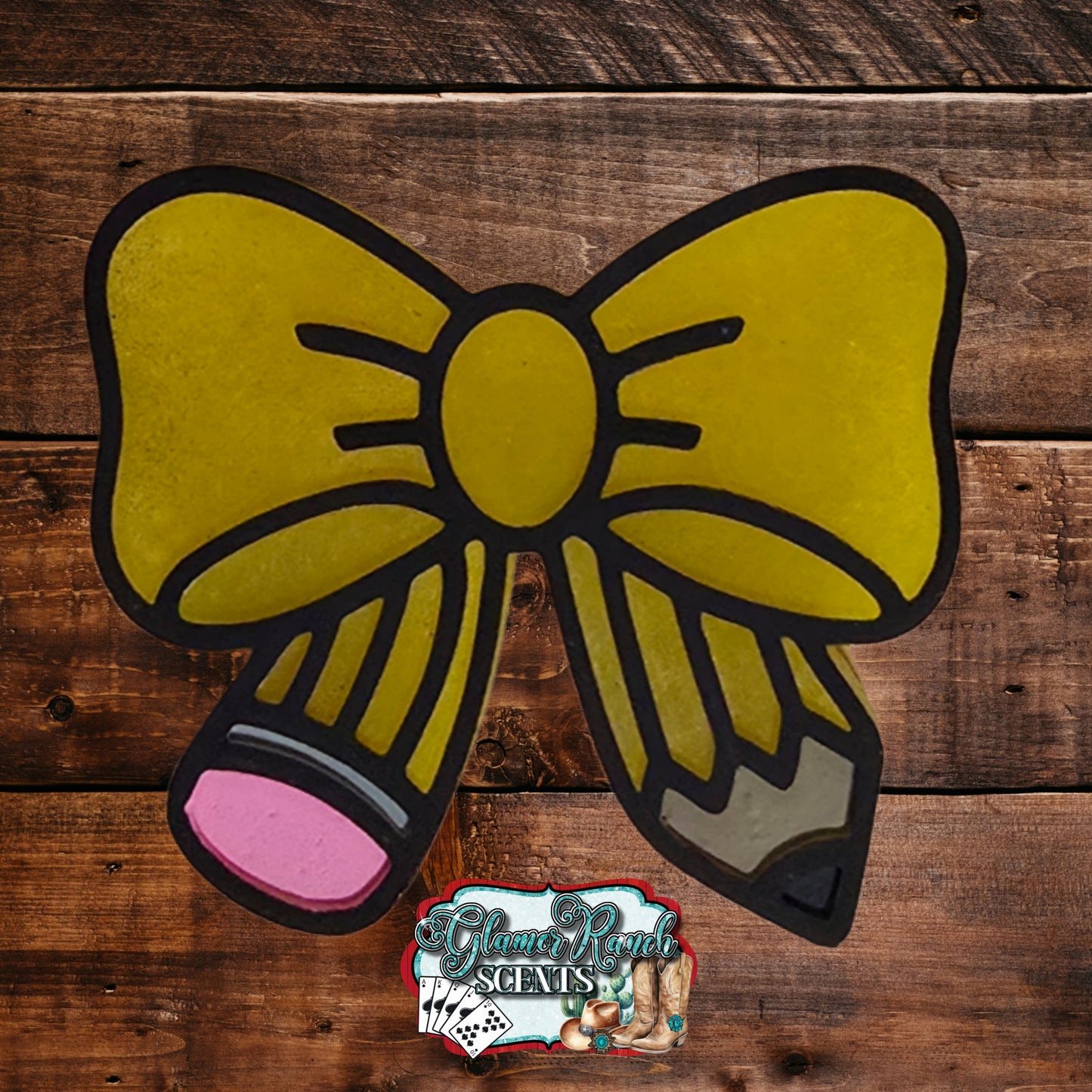 Teacher Pencil Bow