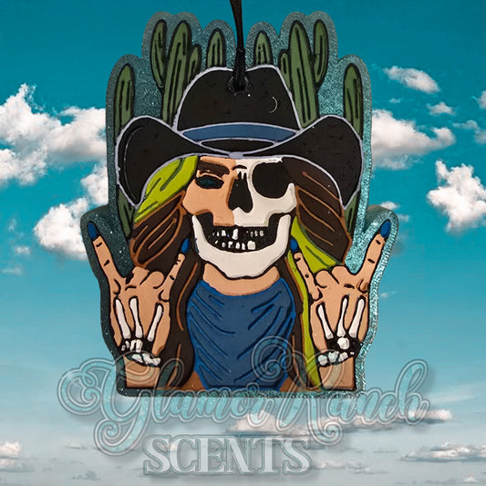Rts- Cowgirl Skelly- Peppermint Cookie